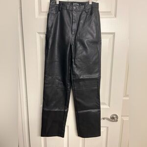 Motel Rocks Faux Leather Pants